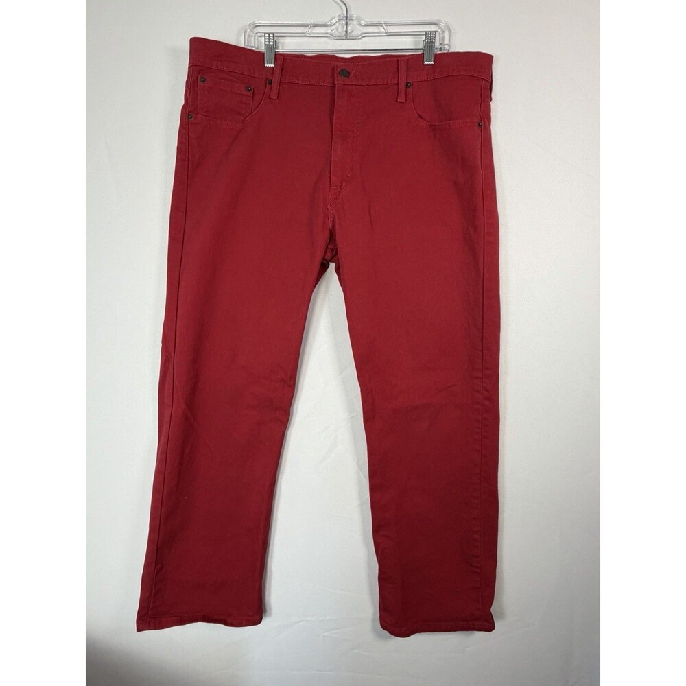 Levi’s 569 Men’s W38 L32 Red Loose Straight Stretch Jeans Denim Pants